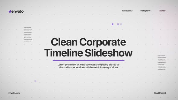 Corporate Timeline Slideshow - 38264444 Videohive Download
