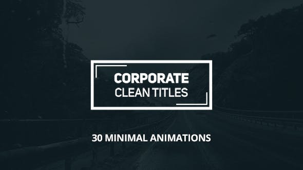 Corporate Titles 2 - Videohive 16935232 Download