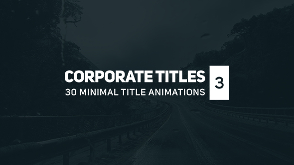 Corporate Titles 3 - Download Videohive 17164923