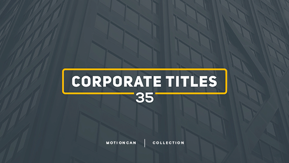 Corporate Titles - Download Videohive 17448480