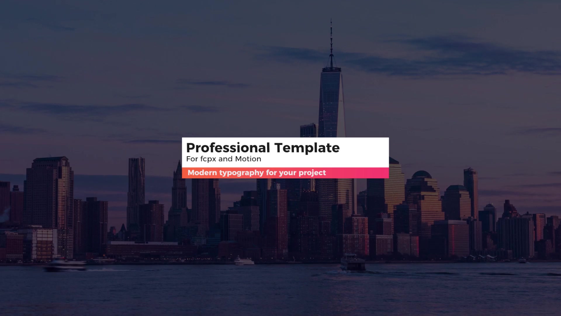 Corporate Titles | FCPX & Apple Motion - Download Videohive 22630925