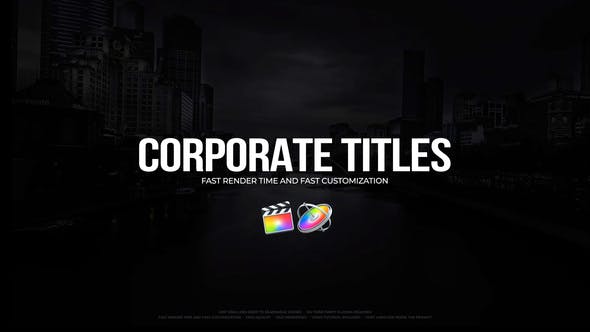 Corporate Titles for FCPX - Videohive 36116969 Download