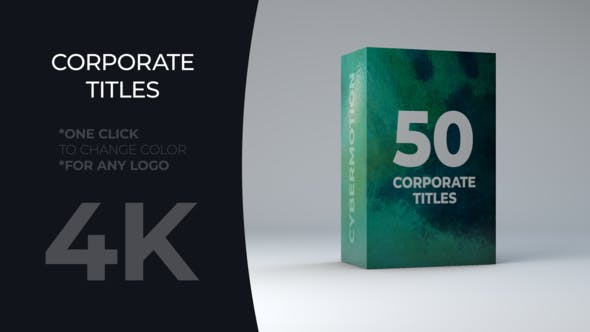 Corporate Titles Pack - Videohive 21566811 Download