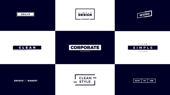 Corporate Titles - Videohive Download 21458514