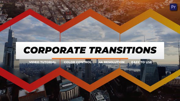 Corporate Transitions Premiere Pro - 37633729 Download Videohive