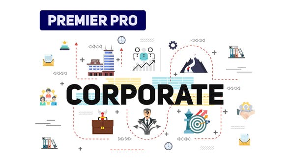 Corporate Typography │ Premiere Pro - 39423001 Videohive Download