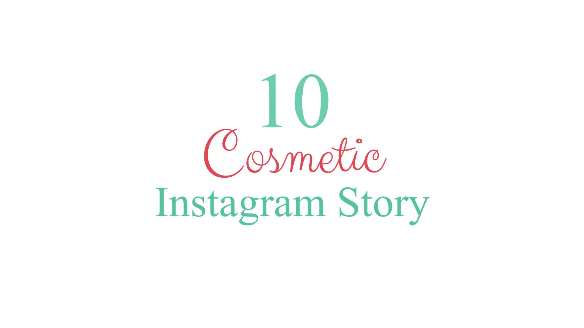 Cosmetic Instagram Stories Videohive 34529820 After Effects Image 1