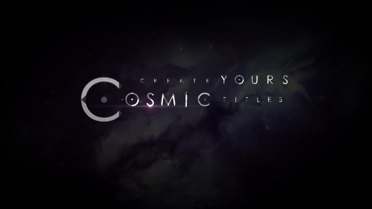 Cosmic Alphabet - Download Videohive 9456306