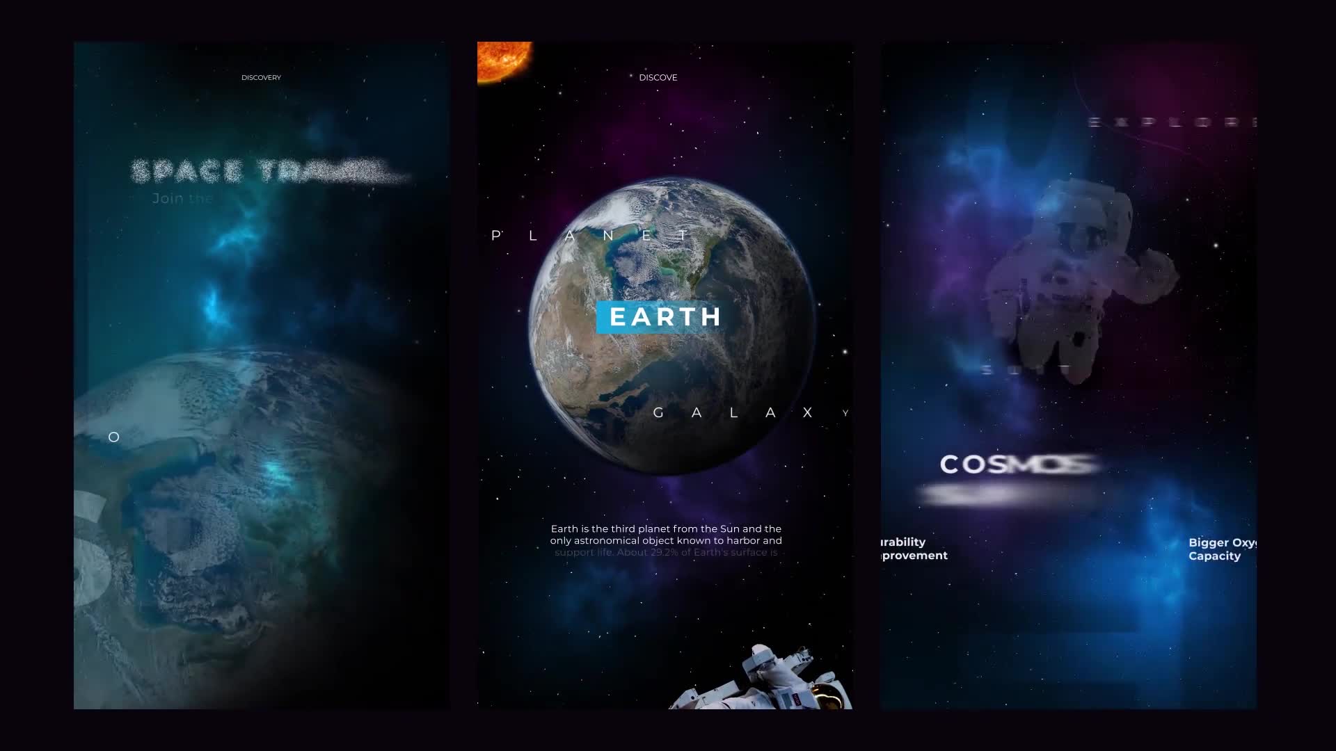 Cosmos stories instagram Videohive 32883661 After Effects Image 2