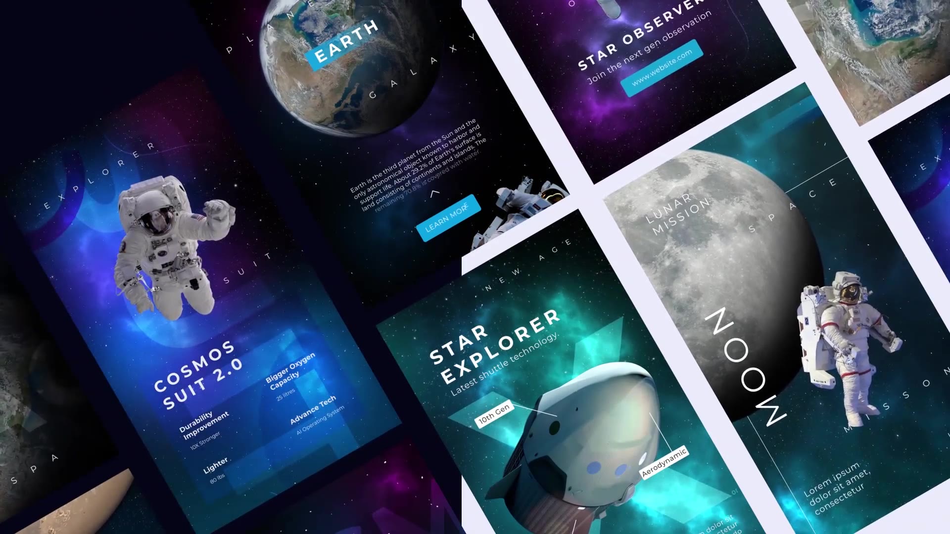 Cosmos stories instagram Videohive 32883661 After Effects Image 9