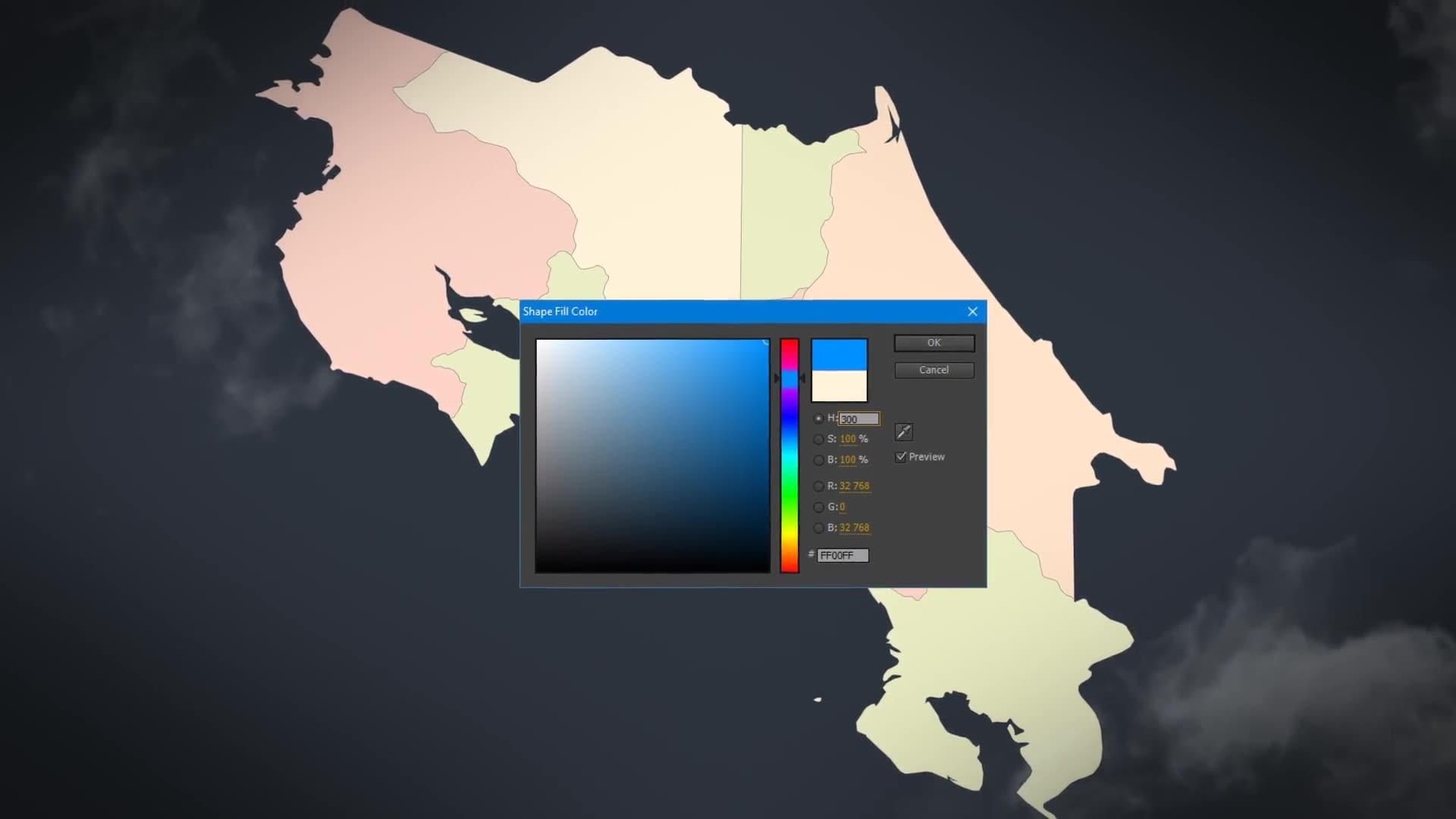 Costa Rica Animated Map Republic of Costa Rica Map Kit Videohive 24294823 After Effects Image 3