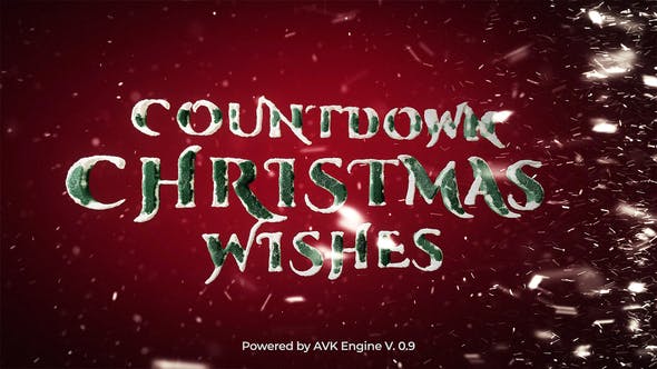 Countdown Christmas Wishes - Videohive Download 25098791