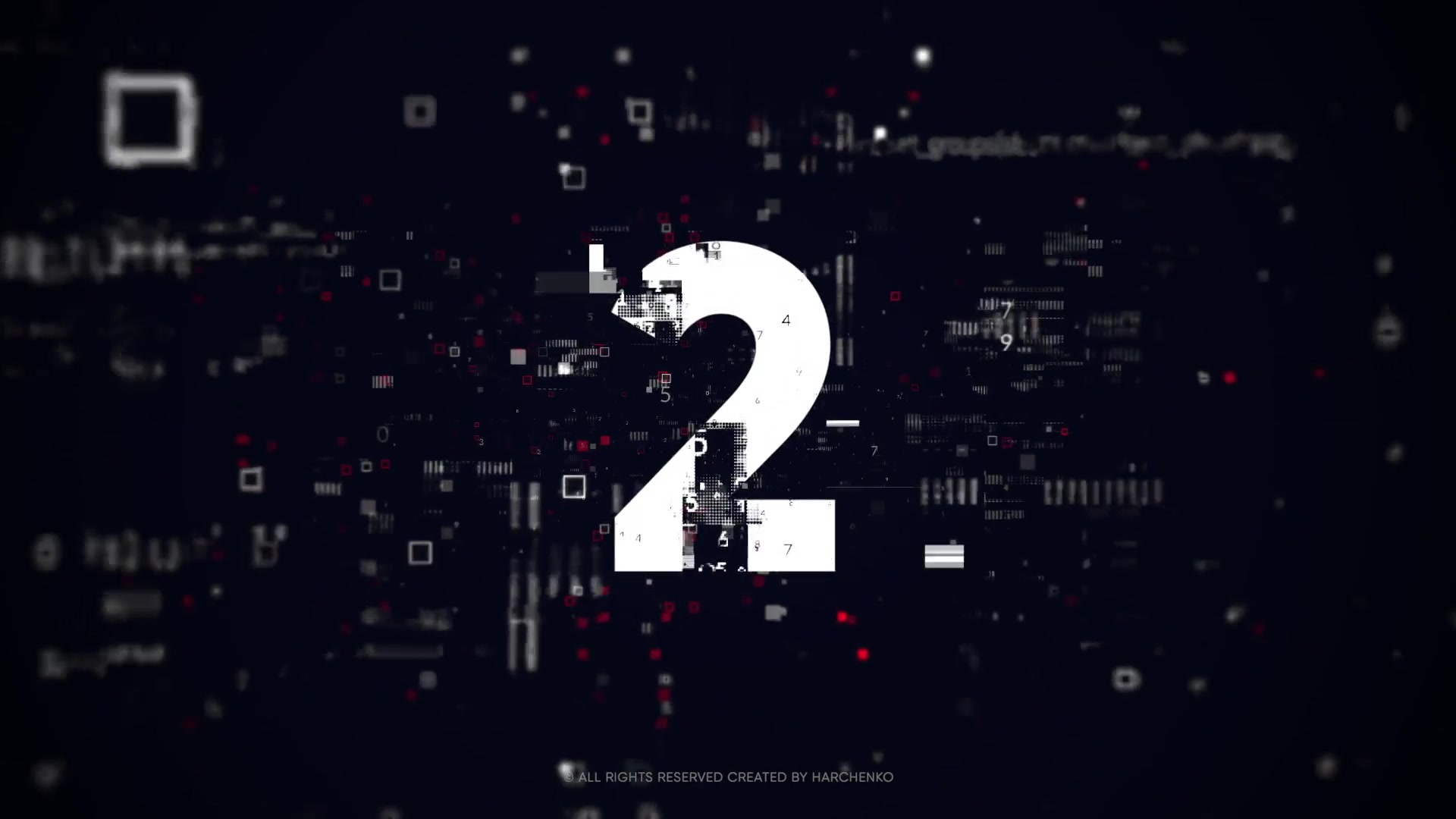 Countdown Cyber Opener for Final Cut Pro X Videohive 25692434 Apple Motion Image 5