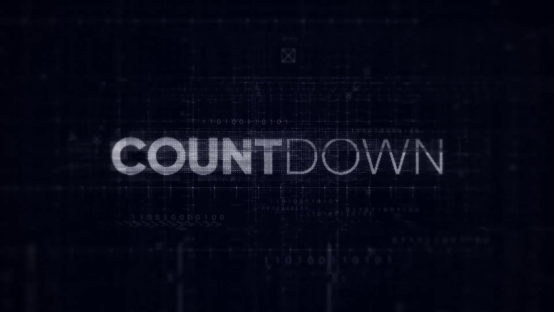 Countdown Digital Opener Videohive 25418840 After Effects Image 6