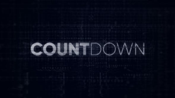 Countdown Digital Opener - 25418840 Download Videohive