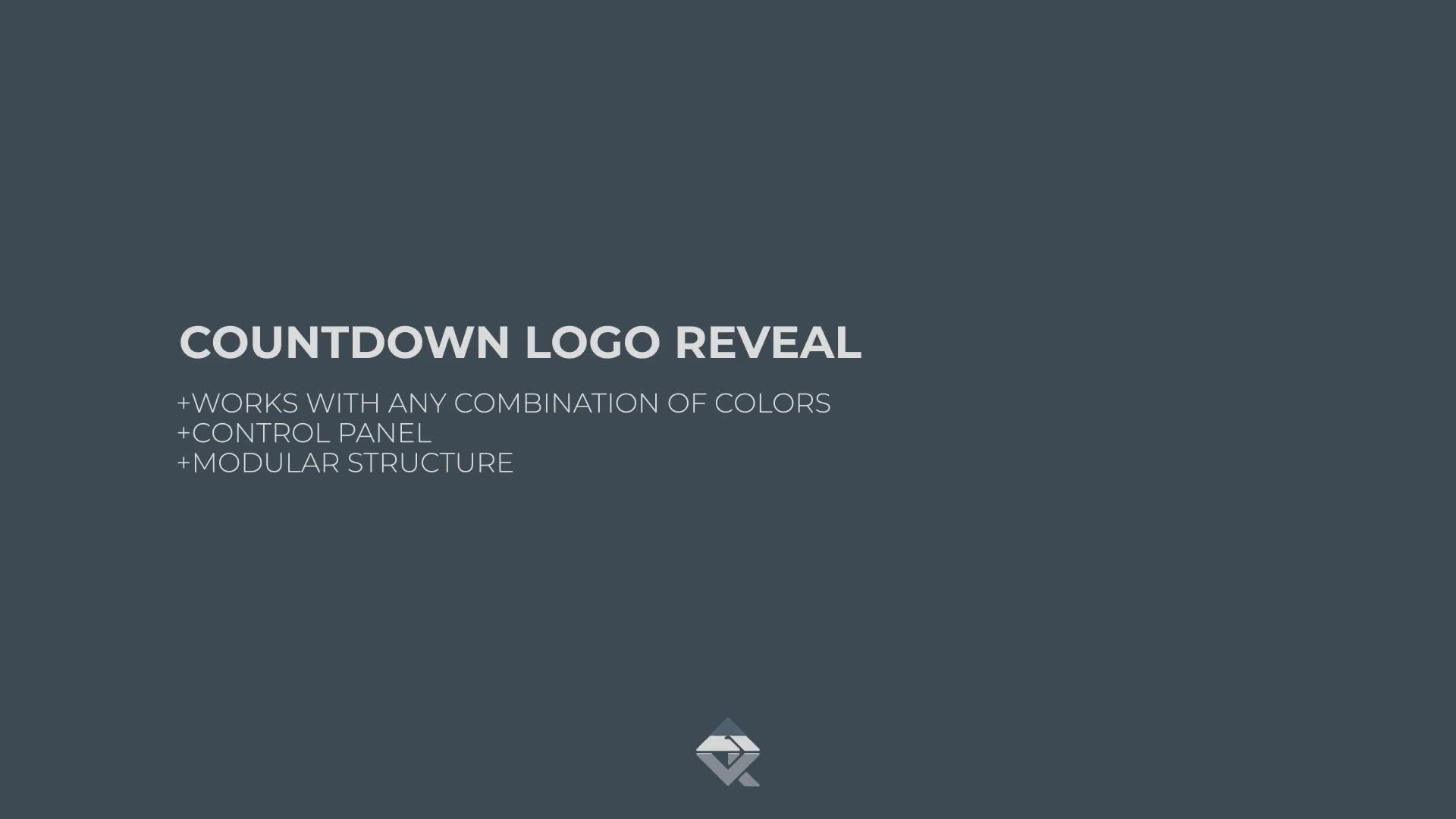 Countdown Logo Reveal Videohive 22238029 After Effects Image 1