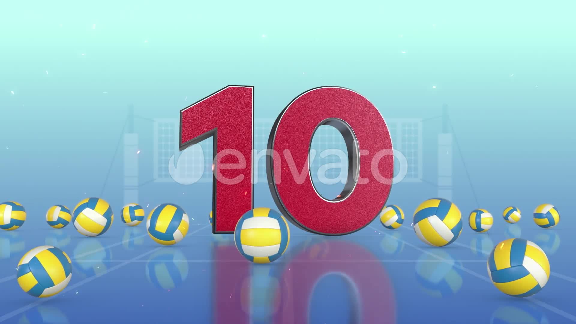 Countdown Sports Balls Videohive 39503798 After Effects Image 1