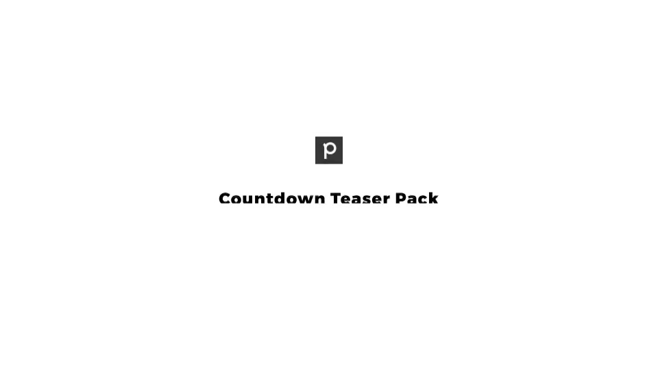 Countdown Teaser - Download Videohive 21037722