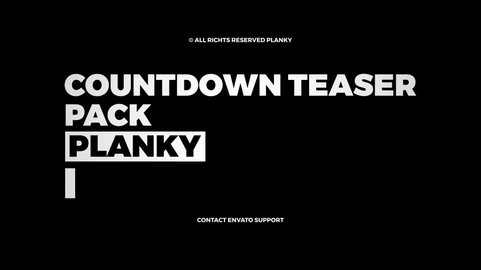 Countdown Teaser - Download Videohive 21037722