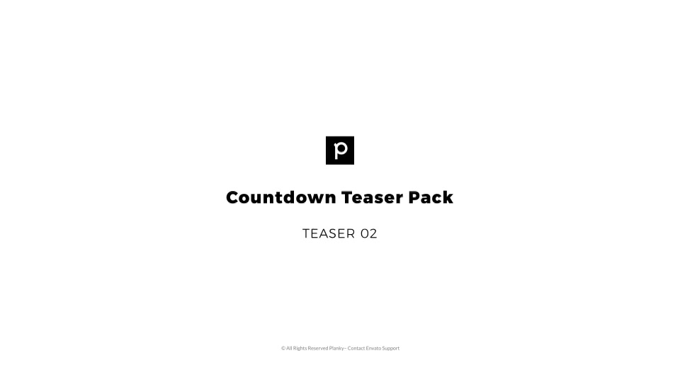 Countdown Teaser - Download Videohive 21037722