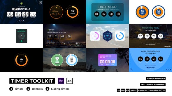 Countdown Timer Toolkit - Download Videohive 28672059