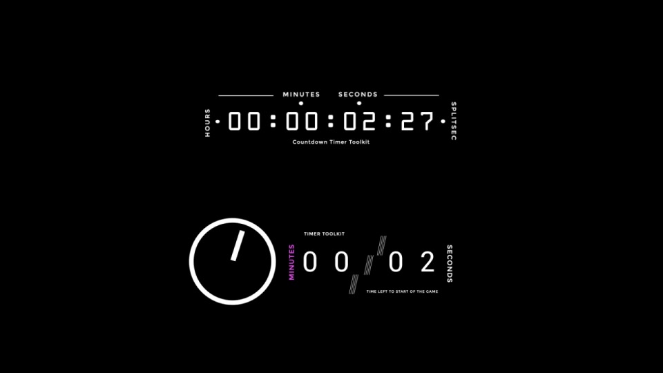 Countdown Timer Toolkit V10 Videohive 38106789 After Effects Image 4