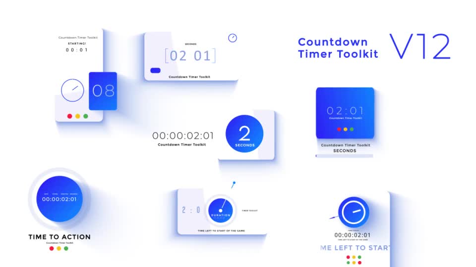 Countdown Timer Toolkit V12 Videohive 39064480 Premiere Pro Image 1