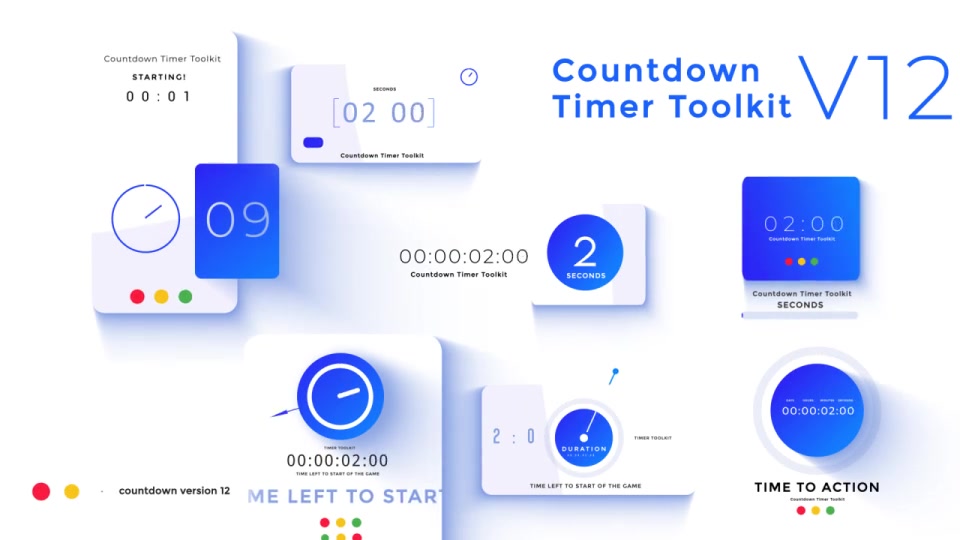 Countdown Timer Toolkit V12 Videohive 39002984 After Effects Image 10