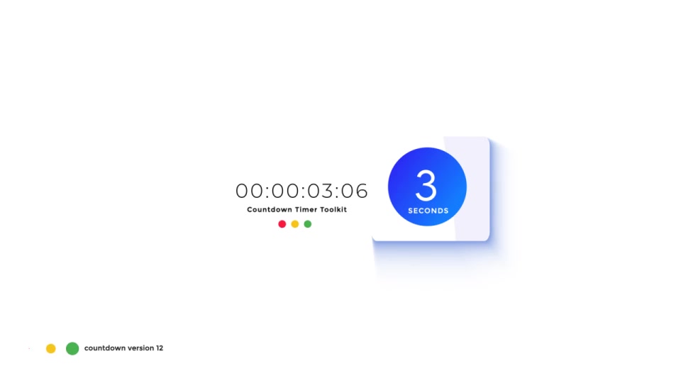 Countdown Timer Toolkit V12 Videohive 39002984 After Effects Image 7