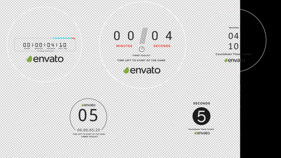 Countdown Timer Toolkit V4 Videohive 36023650 After Effects Image 3