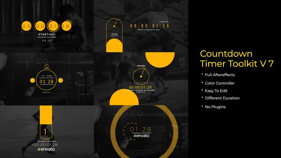 Countdown Timer Toolkit V7 Videohive 37442313 Premiere Pro Image 1