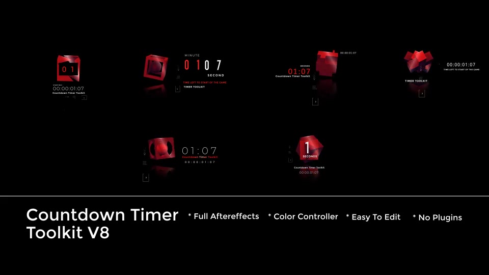 Countdown Timer Toolkit V8 Videohive 37457716 Premiere Pro Image 10