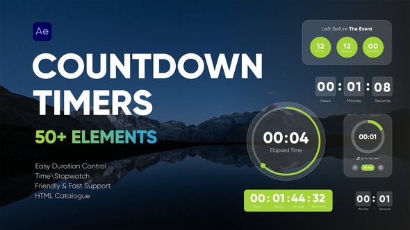Countdown Timers - 33032137 Download Videohive