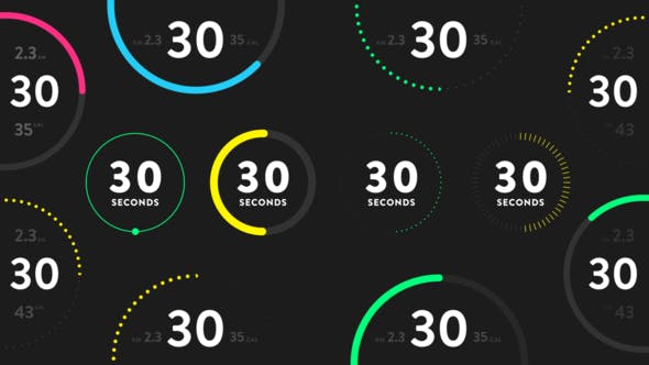 Countdown Timers for Fitness - 31179291 Download Videohive