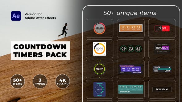 Countdown Timers Pack - Download 33975859 Videohive
