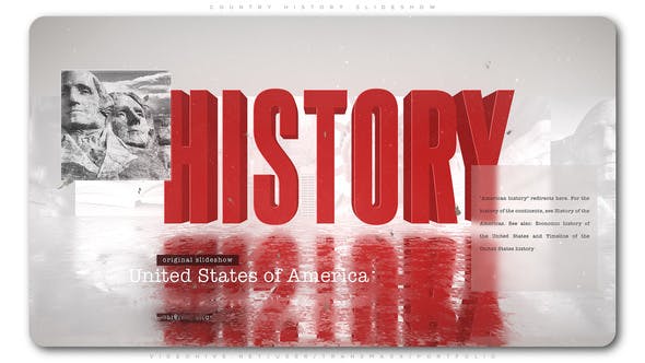 Country History Slideshow - 23703172 Download Videohive