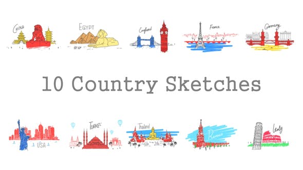 Country Sketches - Videohive 21884801 Download