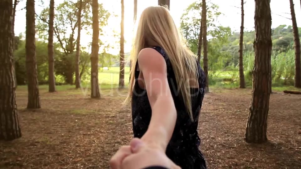 Couple In The Forest  Videohive 9491471 Stock Footage Image 3