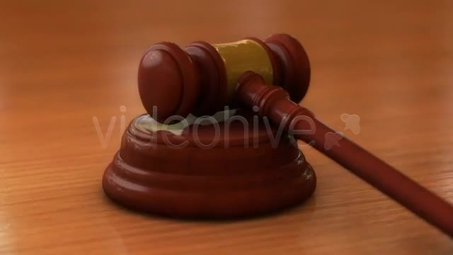 Courtrooms Wooden Gavel Ruling with Alpha Channel  Videohive 3782501 Stock Footage Image 1