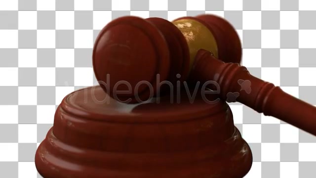 Courtrooms Wooden Gavel Ruling with Alpha Channel  Videohive 3782501 Stock Footage Image 10