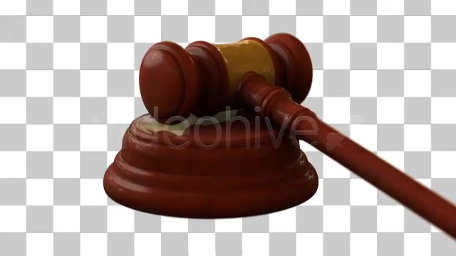 Courtrooms Wooden Gavel Ruling with Alpha Channel  Videohive 3782501 Stock Footage Image 6