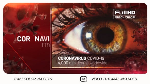 COVID 19 Coronavirus Tehnology Slideshow - Download Videohive 26281320