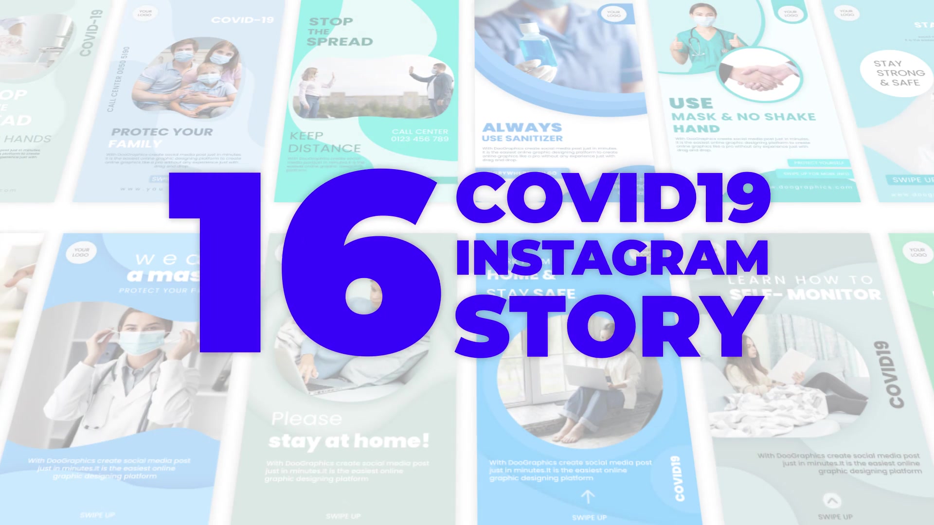 Covid 19 Instagram Story Pack Videohive 31909294 After Effects Image 3