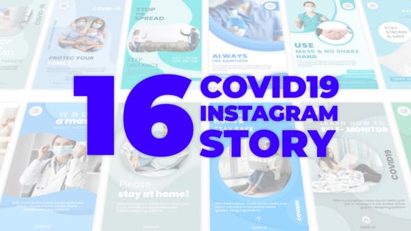 Covid 19 Instagram Story Pack - Download Videohive 31909294
