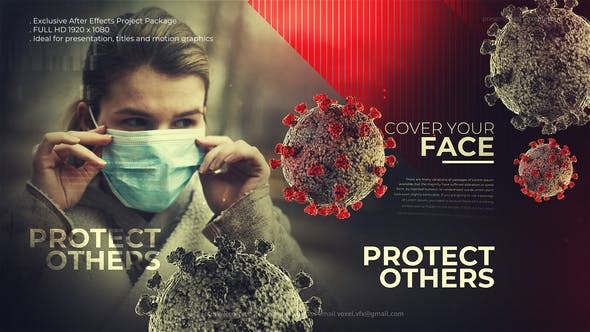 Covid 19 Safety Cinematic Title - Videohive Download 26116419