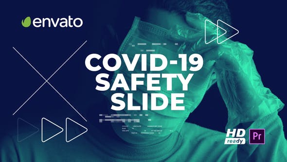 Covid 19 / Safety Slide for Premiere Pro - Videohive 28193879 Download