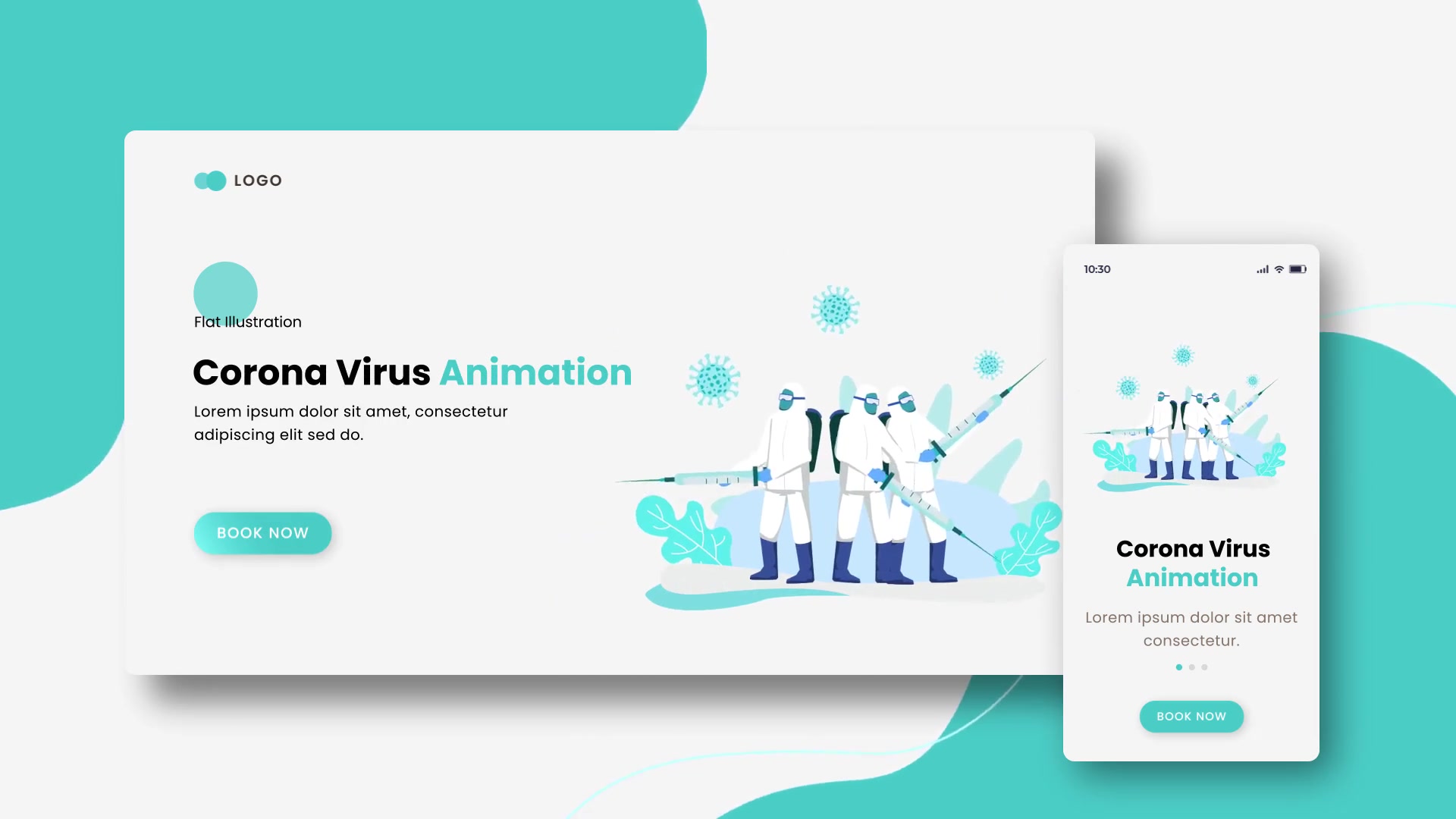 Covid 19 Virus Animations Flat Concept Videohive 39216759 After Effects Image 10