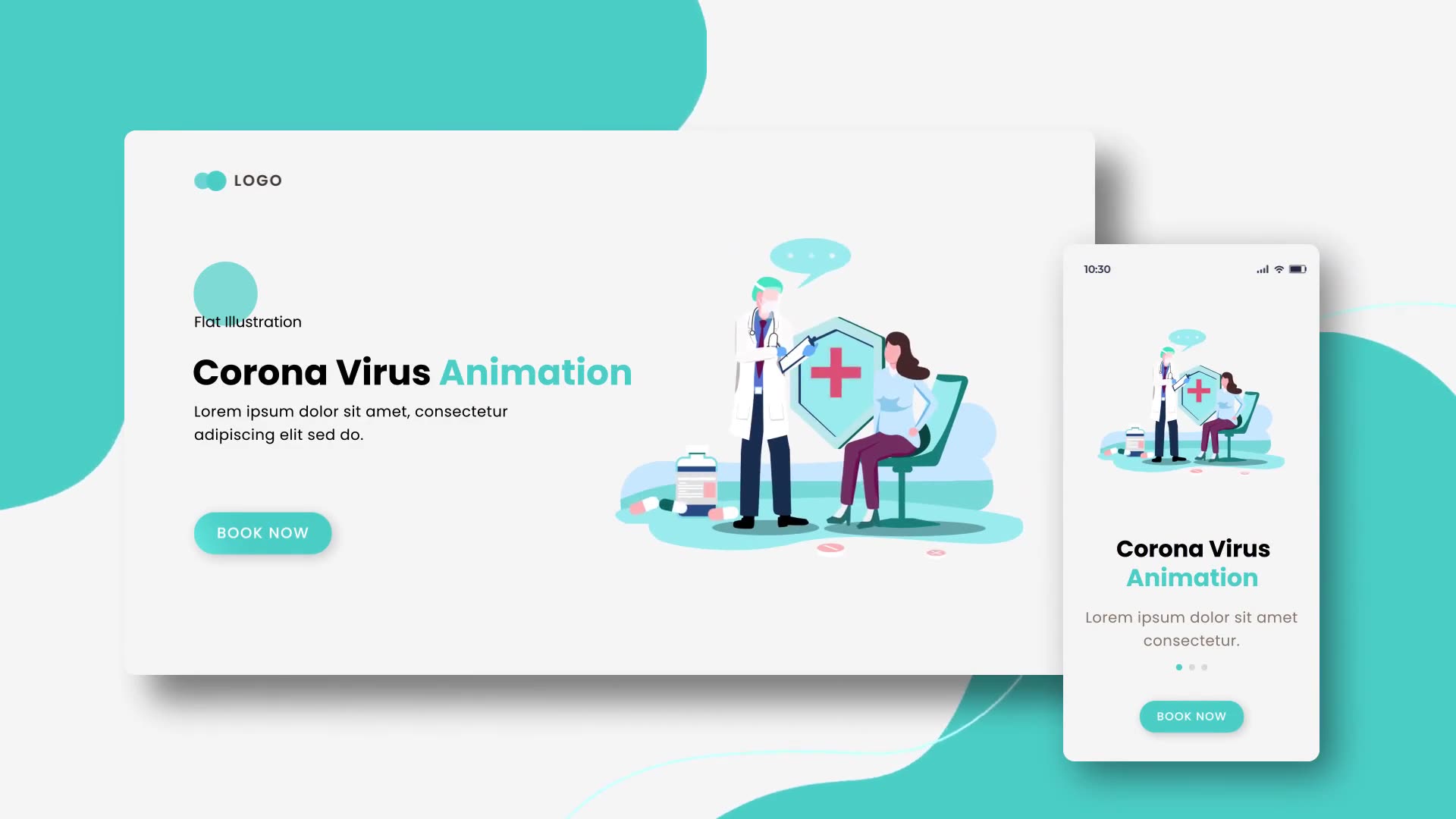 Covid 19 Virus Animations Flat Concept Videohive 39216759 After Effects Image 3