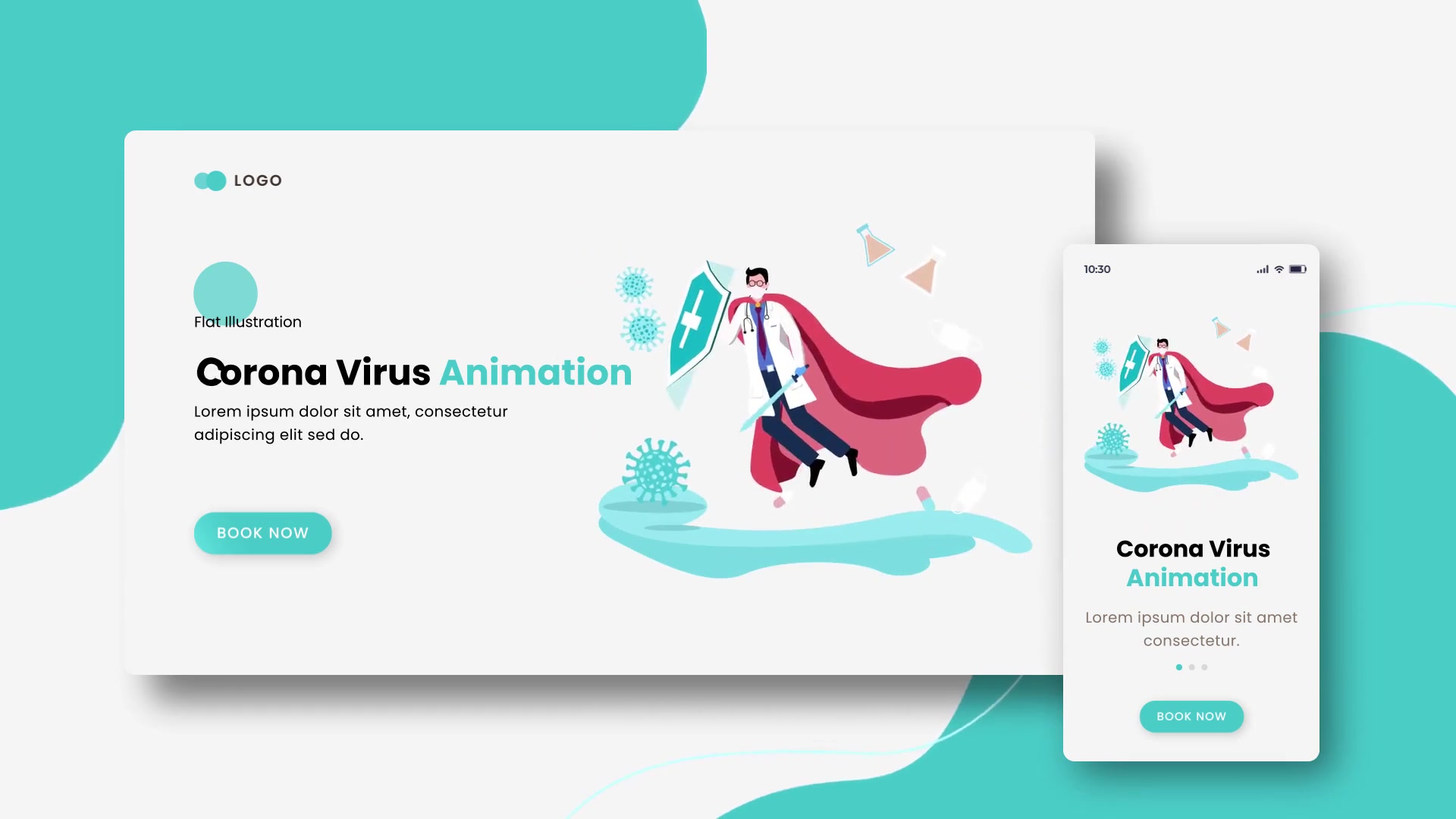 Covid 19 Virus Animations Flat Concept Videohive 39216759 After Effects Image 5