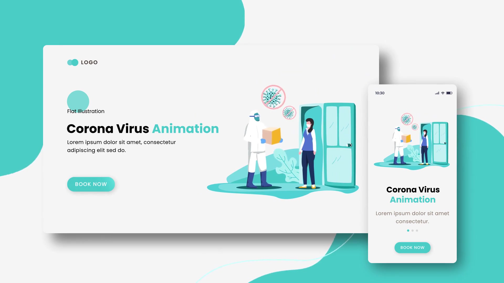 Covid 19 Virus Animations Flat Concept Videohive 39216759 After Effects Image 6